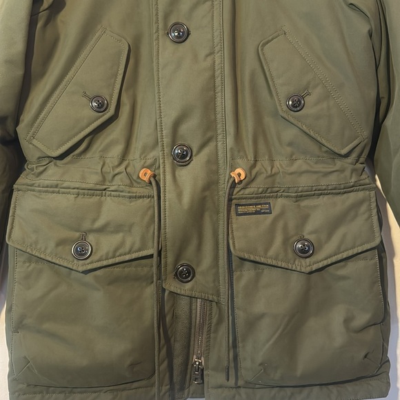 A&F MEN’S JACKET SIZE XS OLIVE LIKE NEW CONDITION - Picture 7 of 13